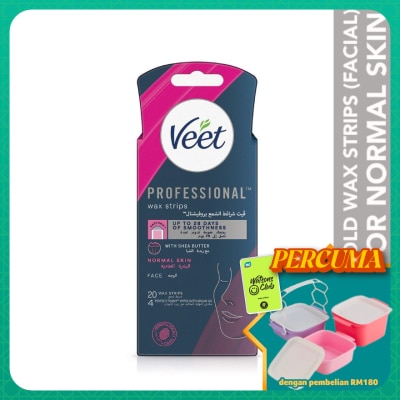 VEET - Wax Strip Face Normal Skin 20s