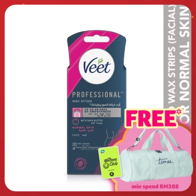 VEET Wax Strip Face Normal Skin 20s