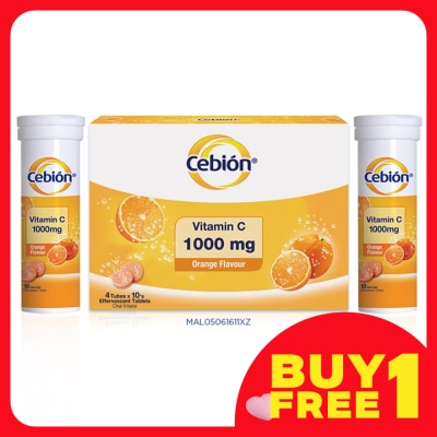CEBION Vitamin C 1000mg 4x10's Foc 20's