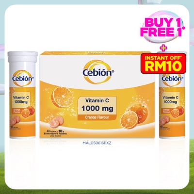 CEBION Vitamin C 1000mg 4x10's Foc 20's