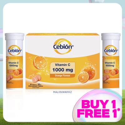 CEBION Vitamin C 1000mg 4x10's Foc 20's
