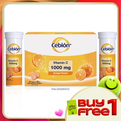 CEBION - Vitamin C 1000mg 4x10's Foc 20's