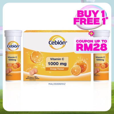 CEBION Vitamin C 1000mg 4x10's Foc 20's