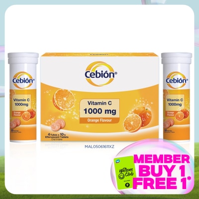 CEBION Vitamin C 1000mg 4x10's Foc 20's