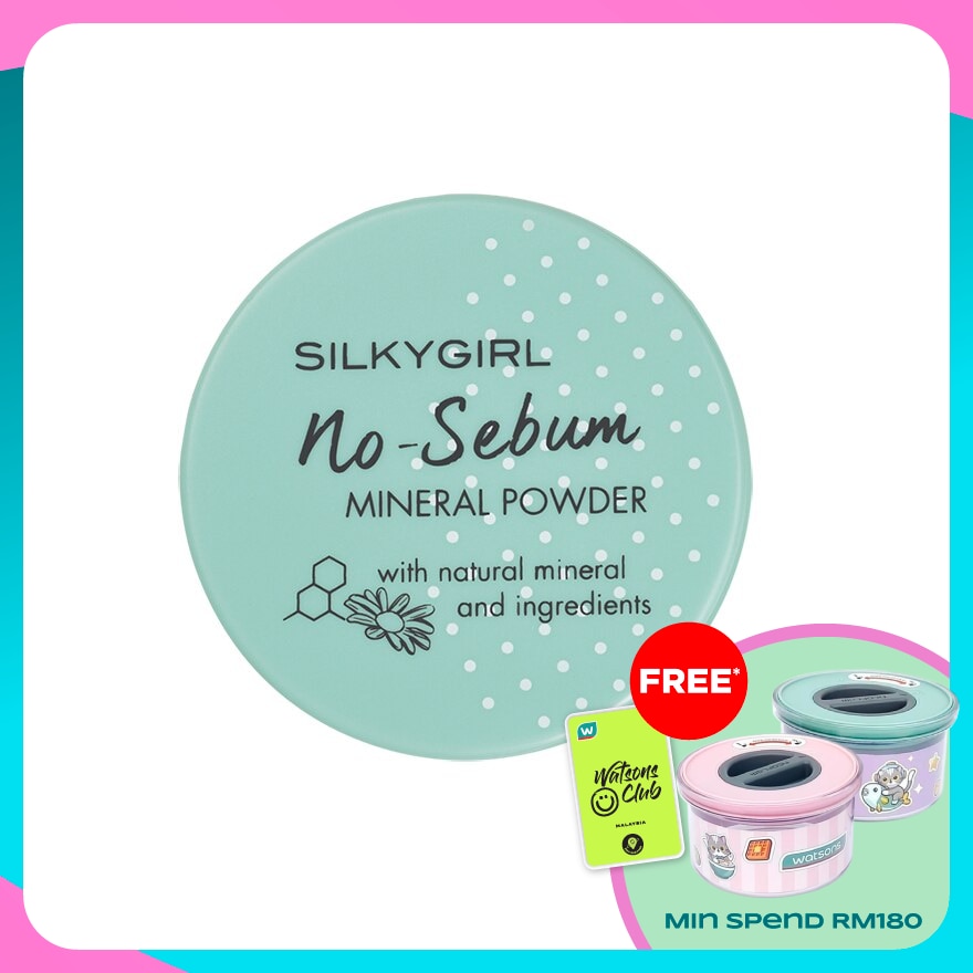 SILKYGIRL No-Sebum Mineral Powder 1's