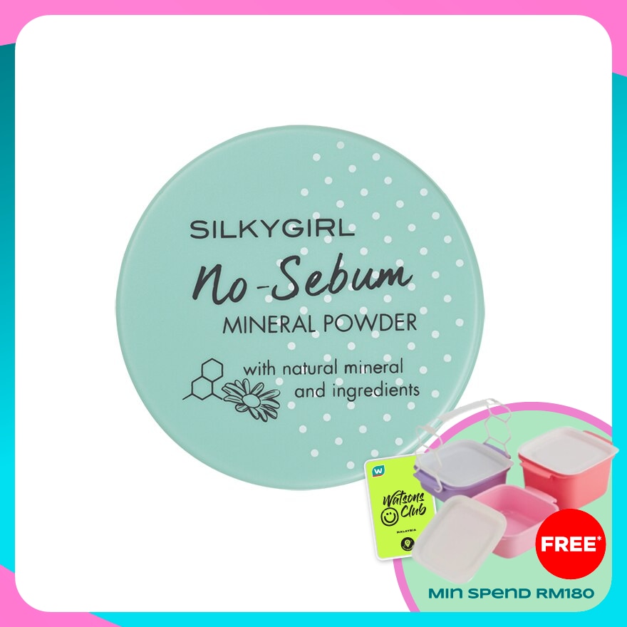 SILKYGIRL No-Sebum Mineral Powder 1's