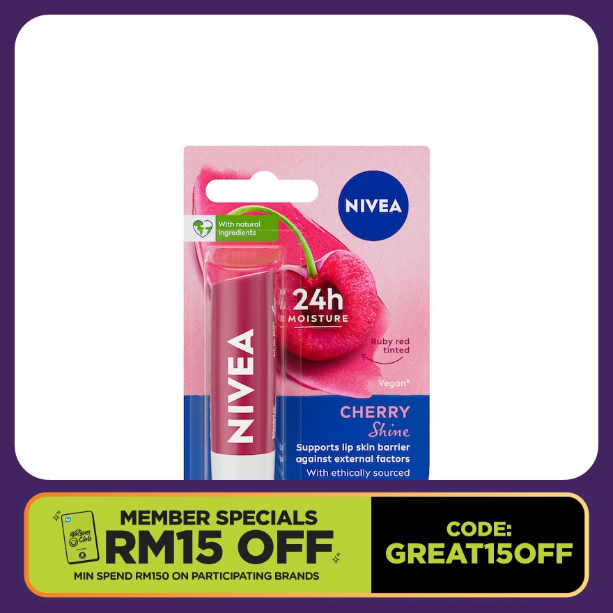 Lip Cherry Shine Caring Lip Balm 4.8g