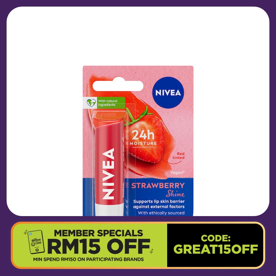 Lip Strawberry Shine Caring Lip Balm 4.8g