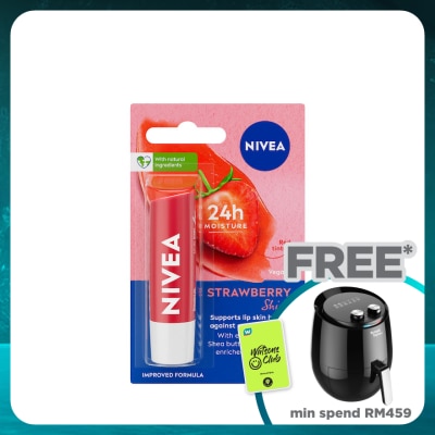 NIVEA Lip Strawberry Shine Caring Lip Balm 4.8g