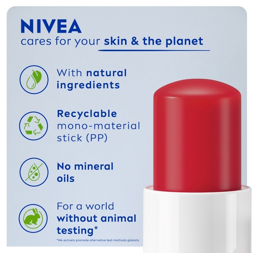 Lip Strawberry Shine Caring Lip Balm 4.8g
