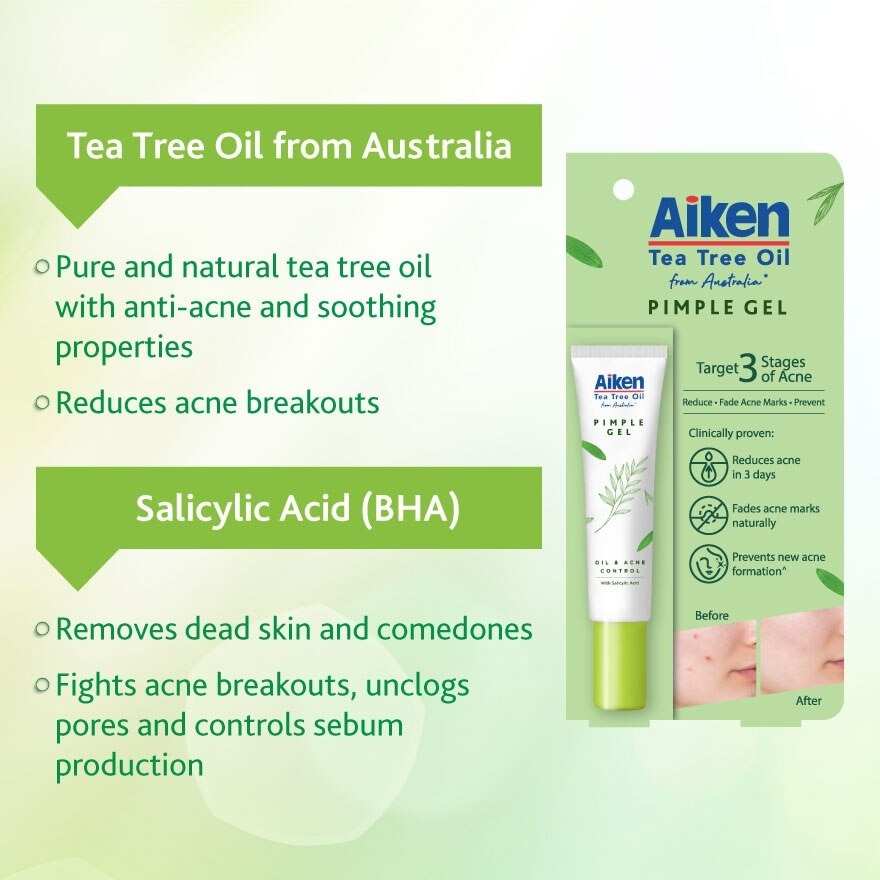 Tea Tree Oil Pimple Gel 10g