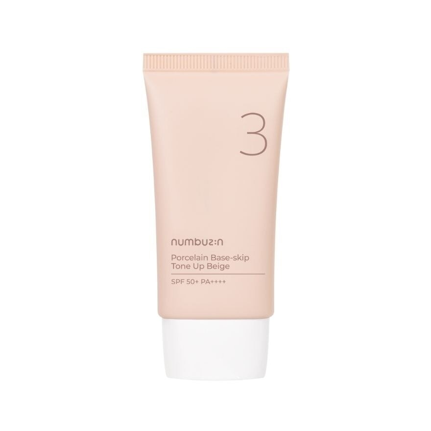 No.3 Porcelain Base-skip Tone Up Beige 50ml