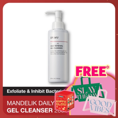 DR. WU Mandelik Daily Renewal Gel Cleanser 200ml