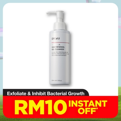 DR. WU Mandelik Daily Renewal Gel Cleanser 200ml