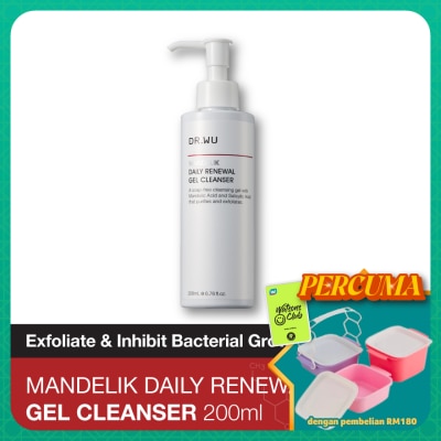 DR. WU - Mandelik Daily Renewal Gel Cleanser 200ml