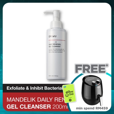 DR. WU Mandelik Daily Renewal Gel Cleanser 200ml