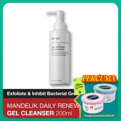 DR. WU Mandelik Daily Renewal Gel Cleanser 200ml