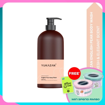 YUKA ZAN English Pear Body Wash 850ml