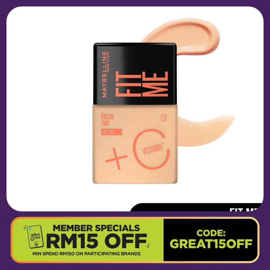 MAYBELLINE Fit Me Fresh Tint SPF 50