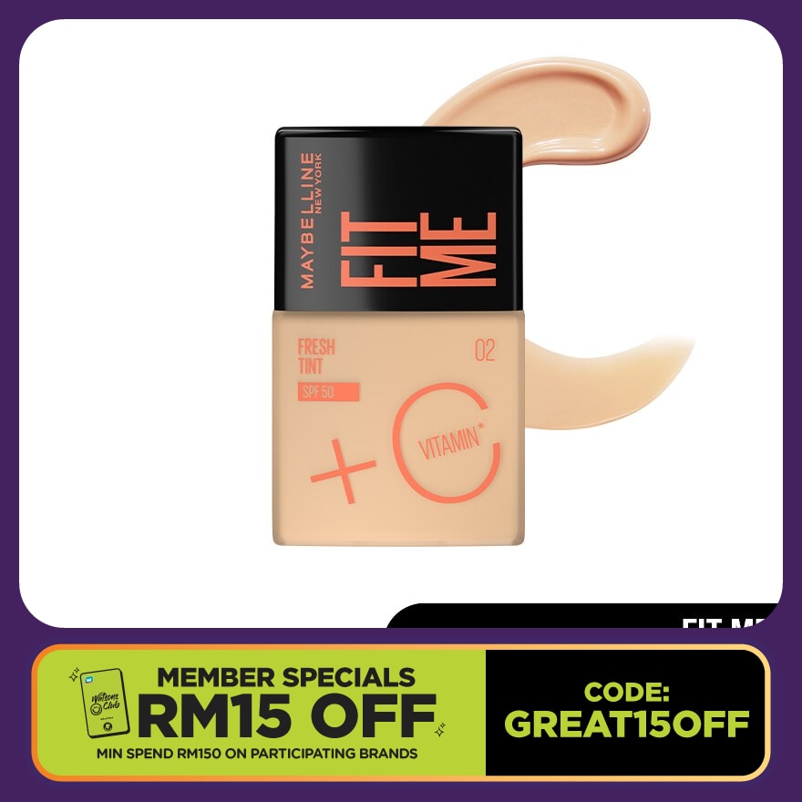 Fit Me Fresh Tint SPF 50 02 30ml