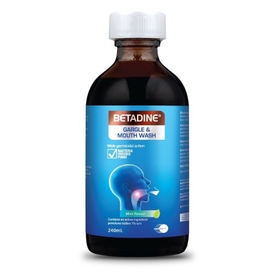 BETADINE Gargle & Mouth Wash 240ml