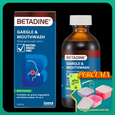 BETADINE - Gargle & Mouth Wash 240ml