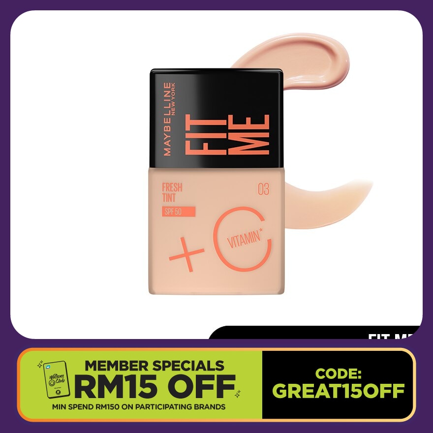 Fit Me Fresh Tint SPF 50 03 30ml