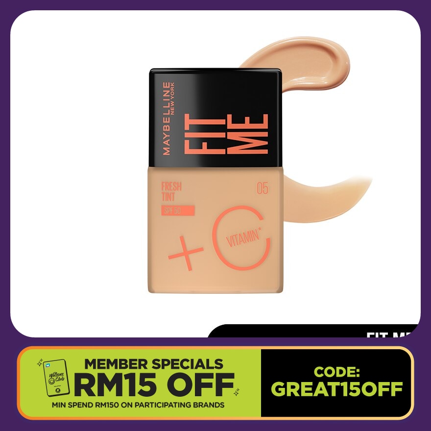 Fit Me Fresh Tint SPF 50 05 30ml