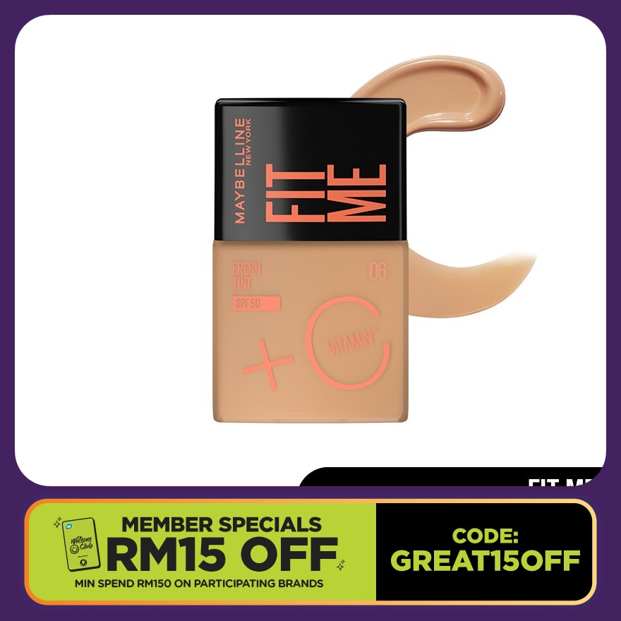 Fit Me Fresh Tint SPF 50 06 30ml