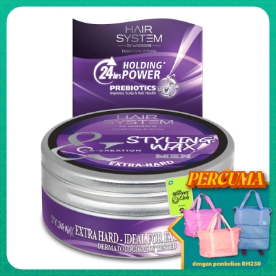 HAIR SYSTEM BY WATSONS - Styling Wax - Extra Hard 75ml