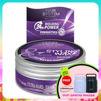 HAIR SYSTEM BY WATSONS - Styling Wax - Extra Hard 75ml