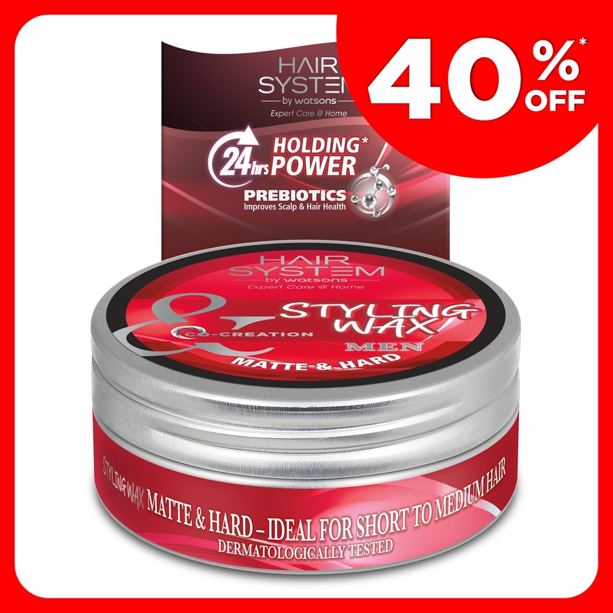 Styling Wax - Matte & Hard 75ml