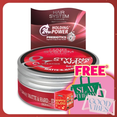 HAIR SYSTEM BY WATSONS Styling Wax - Matte & Hard 75ml