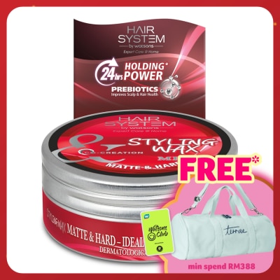 HAIR SYSTEM BY WATSONS Styling Wax - Matte & Hard 75ml