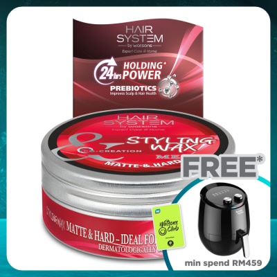 HAIR SYSTEM BY WATSONS Styling Wax - Matte & Hard 75ml