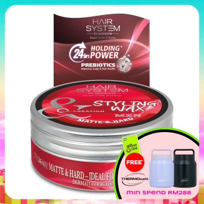 HAIR SYSTEM BY WATSONS - Styling Wax - Matte & Hard 75ml