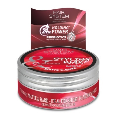 HAIR SYSTEM BY WATSONS Styling Wax - Matte & Hard 75ml