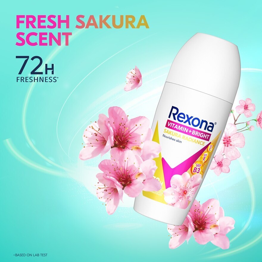 REXONA, Sakura Radiance Roll On 45ml | Watsons Malaysia