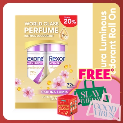 REXONA Sakura Radiance Roll On 2X45ml