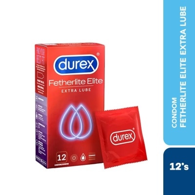 DUREX Condom Fetherlite Elite Extra Lubricated 12s