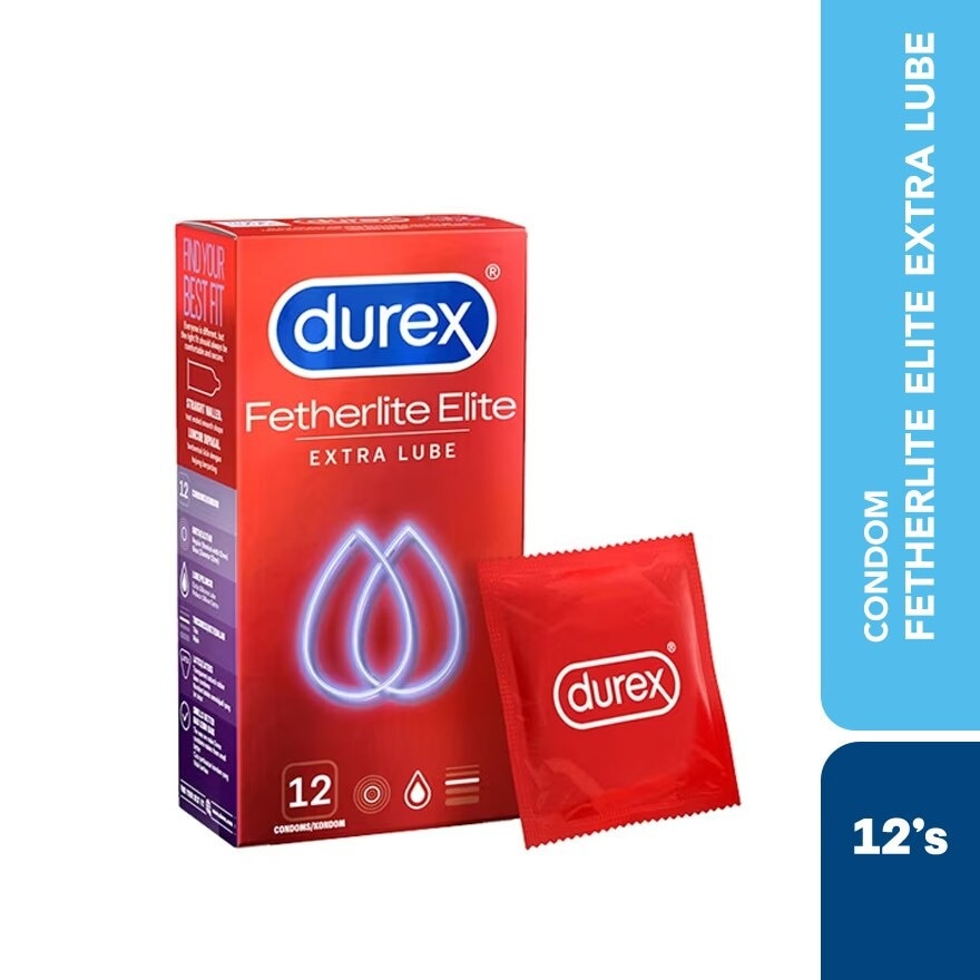 Condom Fetherlite Elite Extra Lubricated 12s