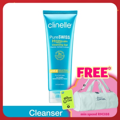 CLINELLE Pure Swiss Hydra Calm Cleansing Gel 100ml