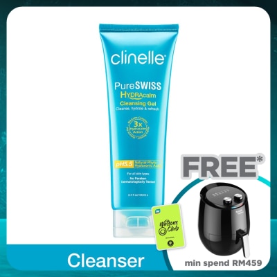 CLINELLE Pure Swiss Hydra Calm Cleansing Gel 100ml