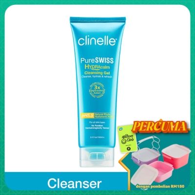 CLINELLE - Pure Swiss Hydra Calm Cleansing Gel 100ml