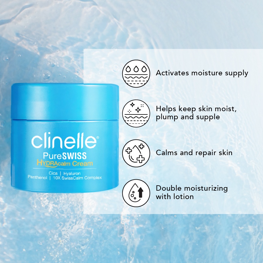 Pure Swiss Hydra Calm Moisturizer Cream 40ml image