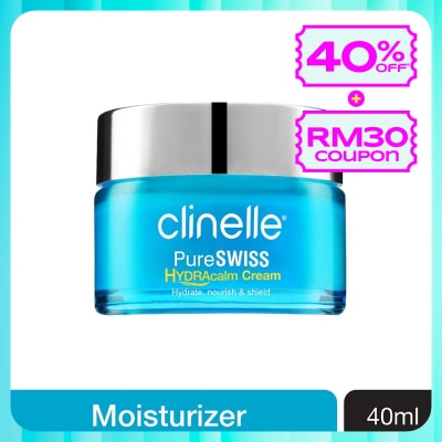CLINELLE Pure Swiss Hydra Calm Moisturizer Cream 40ml