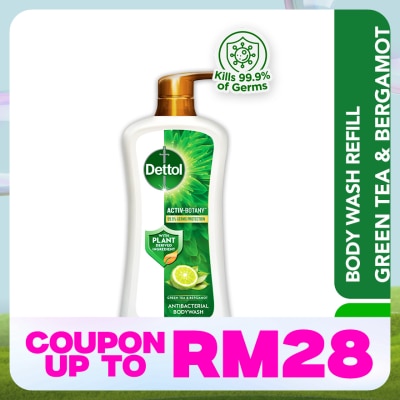 DETTOL Body Wash Activ-Botany Green Tea & Bergamot 800g