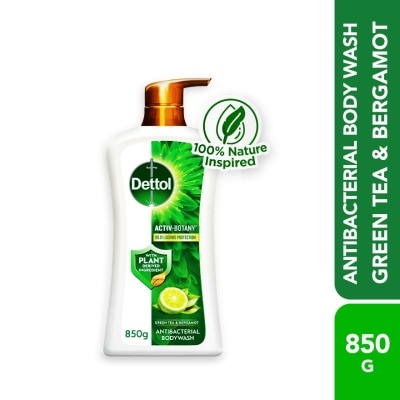 DETTOL Body Wash Activ-Botany Green Tea & Bergamot 850g