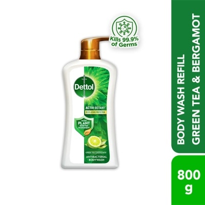 DETTOL Body Wash Activ-Botany Green Tea & Bergamot 850g