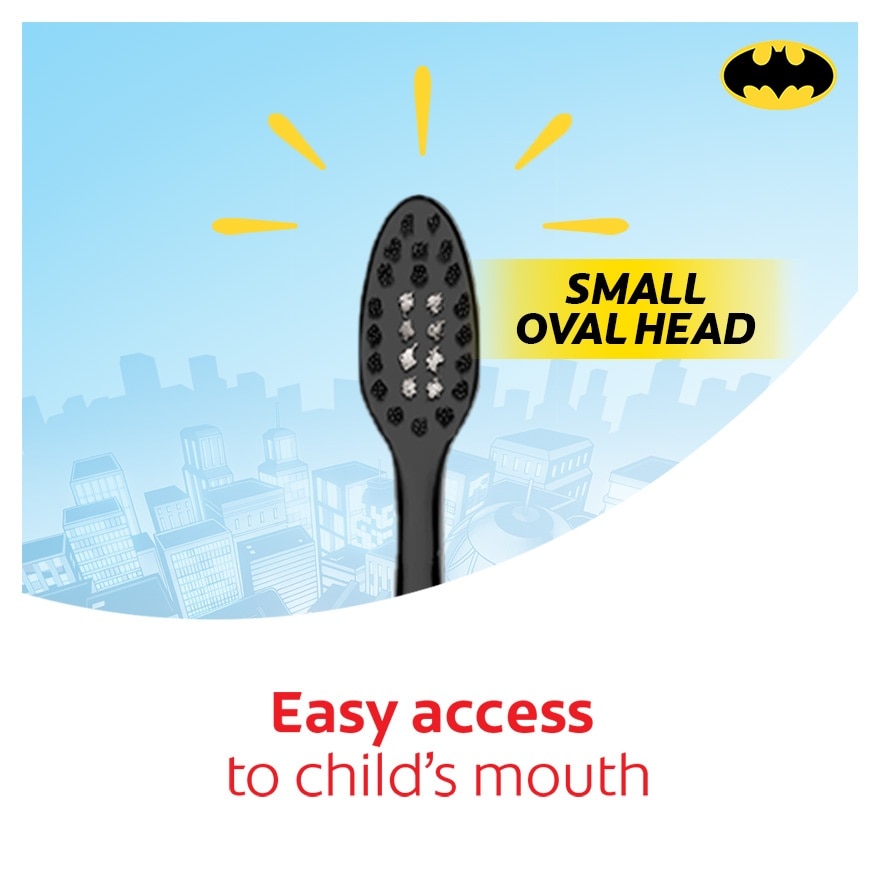 Colgate Kids Batman Smiles Toothbrush 6+ Years